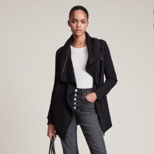 All Saints Dahlia sweatshirt cardigan
